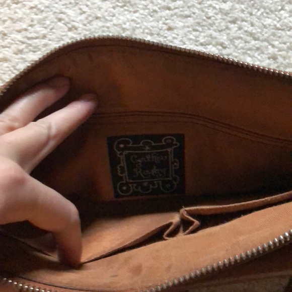 EUC Cynthia Rowley brown studded purse - Picture 3 of 5